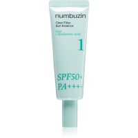 Numbuzin No. 1 Clear Filter Sun Essence posvetlitvena esenca s pomirjajočim učinkom SPF 50+ 50 ml