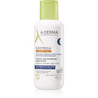 A-Derma Exomega Control Repairing Emollient Night Cream regenerujący krem na noc przeciw drapaniu 400 ml