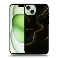 Silikónový prehľadný obal pre Apple iPhone 15 Plus - Thunder