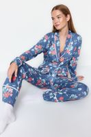 Damen Pyjama Trendyol Patterned