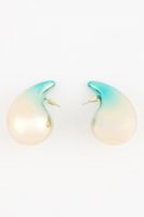 DEFACTO Women's Blue Drop Earrings