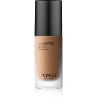 KIKO Milano Unlimited 24H Matte długotrwały podkład matujący z kwasem hialuronowym odcień 9 NG Neutral Gold 30 ml