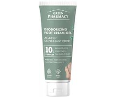 Deodoračný krém-gél na chodidlá proti poteniu Green Pharmacy Deodorizing Foot Cream-Gel - 75 ml