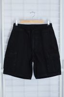 Trendyol Anthracite Regular Fit Cargo Pocket Denim Jeans Shorts & Bermuda