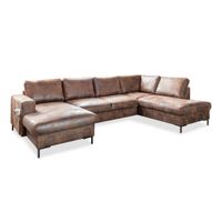 SEDACIA SÚPRAVA, textil, hnedá