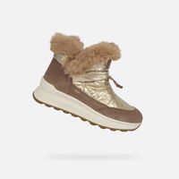 Geox Spherica X2 Brown Women's Ankle Boots - Ladies