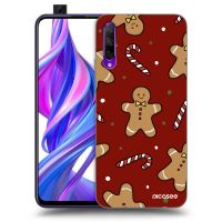 Silikónový prehľadný obal pre Honor 9X Pro - Gingerbread 2