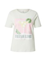 ONLY Majica 'ONLKITA'  menta / svijetlozelena / svijetloroza / bijela