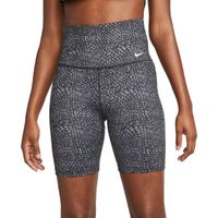 Nike ONE HR 7IN SHORT AOP Дамски шорти, черно, размер