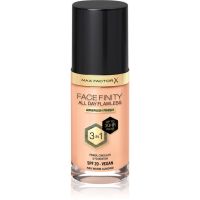 Max Factor Facefinity All Day Flawless tartós alapozó SPF 20 árnyalat 45 Warm Almond 30 ml