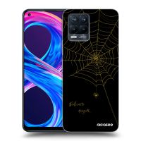 Silikónový čierny obal pre Realme 8 Pro - Delicate danger