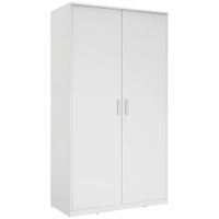 Xora ŠATNÍ SKŘÍŇ S OTOČNÝMI DVEŘMI, bílá, 106/194/54 cm