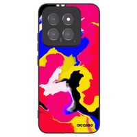 Silikónový čierny obal pre Xiaomi 14 - Watercolor