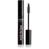 NYX Professional Makeup Worth The Hype Wasserfester Mascara Farbton 01 Black 7 ml