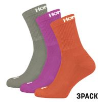 HORSEFEATHERS Ponožky Delete Wmns 3Pack - multicolor III GREEN velikost 5 - 7