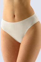 Bavlněné kalhotky Gina 10206P Krémovo-žlutá L/XL