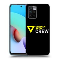 Silikónový čierny obal pre Xiaomi Redmi 10 - ONEMANSHOW CREW