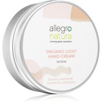 Allegro Natura Organic leichte feuchtigkeitsspendende Creme für die Hände 60 ml