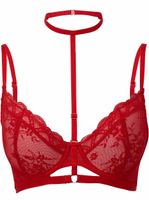 Damen BH KILLSTAR - Sheer Evil - rot XL