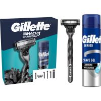 Gillette Mach3 Charcoal Geschenkset (für Herren)