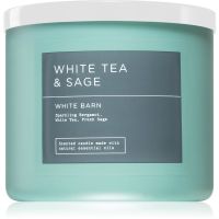 Bath & Body Works White Tea & Sage lumânare parfumată 411 g