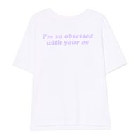 Cropp - Bela majica s potiskom Olivia Rodrigo - bela