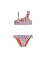 WE Fashion Bikini  svijetloplava / narančasta / svijetlonarančasta