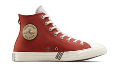 Converse x NARUTO SHIPPUDEN Gaara Chuck Taylor All Star - Unisex - Tenisky Converse - Červené - A14838C - Veľkosť: 40