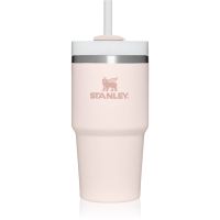 Stanley Quencher H2.O FlowState™ Tumbler lonček iz nerjavečega jekla s slamico majhen Rose Quartz 600 ml