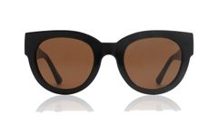 A.Kjærbede Lilly Black KL2215-009 Unisex - Slnečné okuliare A.Kjærbede - Čierna - KL2215-009-One-size - Size: One size