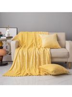 Edoti Pompie Blanket 150x200 A664