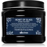 Davines Heart of Glass Intense Treatment intenzív kúra szőke hajra 750 ml