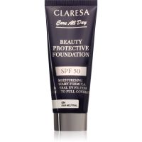 Claresa Care All Day Beauty Protective Foundation Ādu aizsargājošs tonālais krēms SPF 50 (tonis) 0N Fair Neutral 30 ml