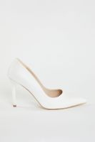 Trendyol White Stiletto Women's Heeled Shoes