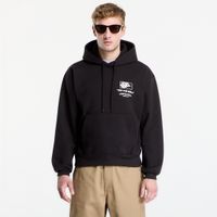 Bluza Vans Stacked Hi Pullover Hoodie Black/ White XL