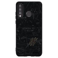 Silikónový čierny obal pre Huawei P30 Lite - SCRATCH