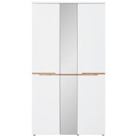 Voleo PREDSIEŇOVÁ SKRIŇA, biela, dub artisan, 105/192/38 cm