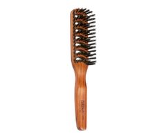 Drevená kefa na vlasy s otvormi a diviačími štetinami Eurostil Professional - 3,6 x 21,6 cm (00352) + darček zadarmo