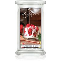 Kringle Candle Classic Strawberries & Cream lõhnaküünal 623 g