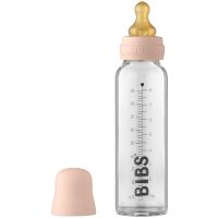 BIBS Baby Glass Bottle 225 ml пляшечка для годування Blush 225 мл