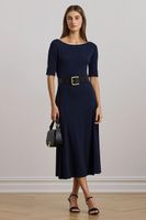Lauren Ralph Lauren šaty s rozšíreným strihom s bavlnou