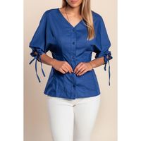 Bluza S 3/4 Rukavima, Plava