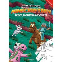 Komiks Fragment Omalovánky pro Minecrafťáky