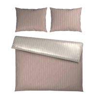 Dieter Knoll OBOJSTRANNÁ POSTEĽNÁ BIELIZEŇ, satén, béžová, 200/200 cm