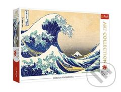 Kacušika Hokusai: Velká vlna u pobřeží Kanagawy - puzzle z kategorie Přírodní scenérie