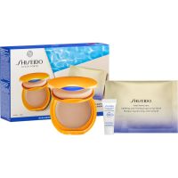 Shiseido Expert Sun Protector Tanning Compact Foundation SPF10 подарунковий набір для жінок відтінок Honey