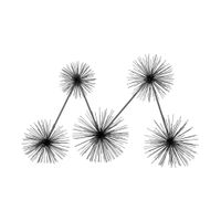 NÁSTENNÁ DEKORÁCIA 61/15/80 cm