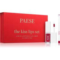 Paese The Kiss Lips Set Classic Red poklon set nijansa 06 Classic Red