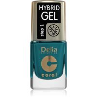 Delia Cosmetics Coral Nail Enamel Hybrid Gel lakier hybrydowy do paznokci odcień 149 11 ml