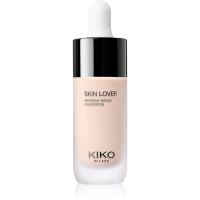 KIKO Milano Skin Lover Intensive Serum Foundation długotrwały podkład w płynie o działaniu nawilżającym odcień 1NG Neutral Gold 20 ml
